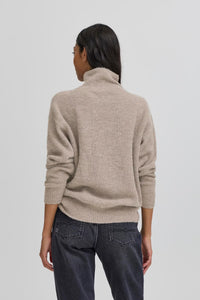 Stacy High Neck Pullover