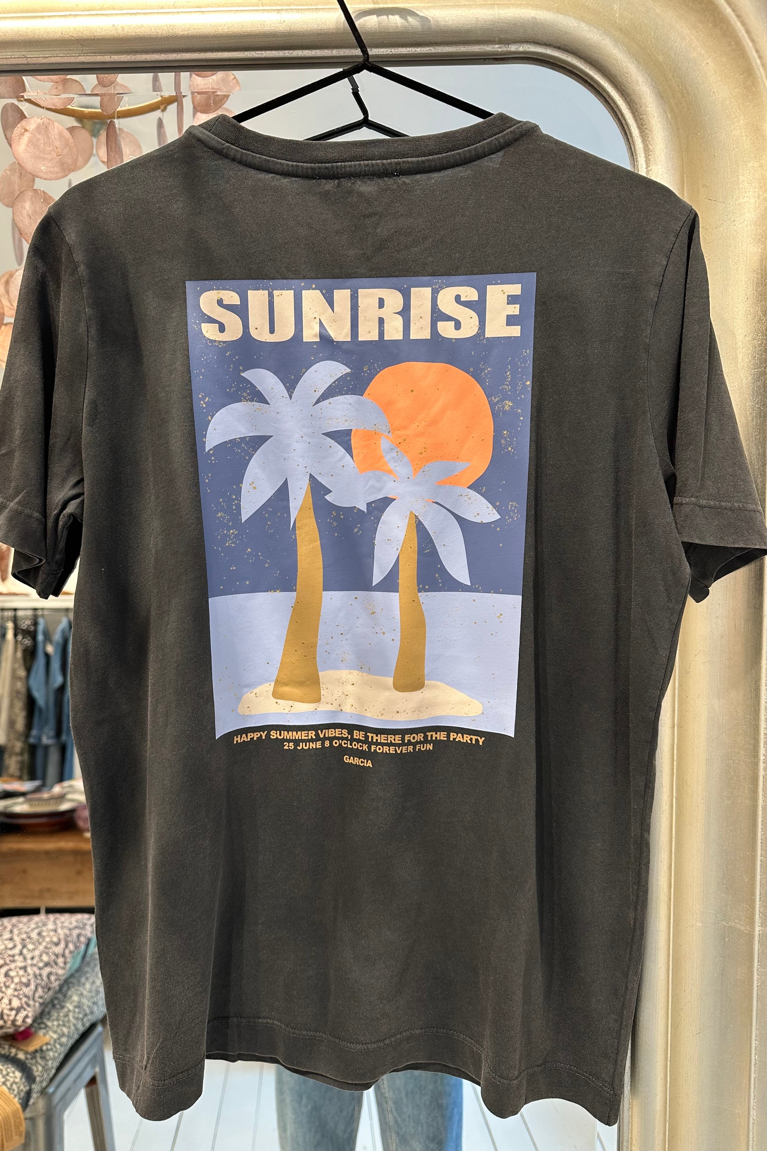 T-shirt Grey Washed
