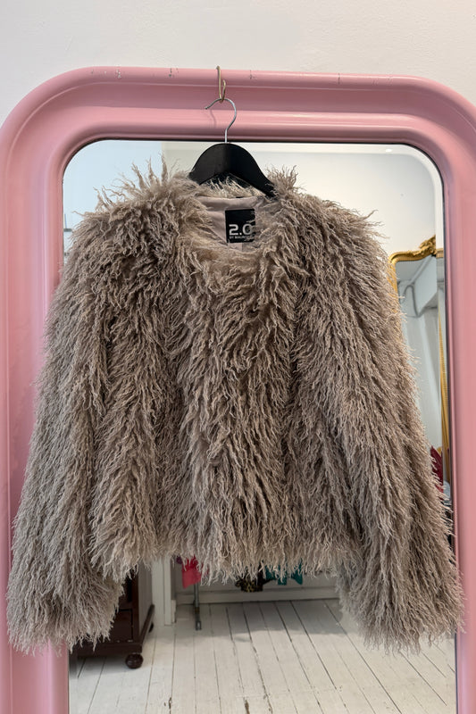 Kort fake fur
