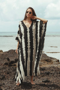 Kaftan Olimpia Black/ White