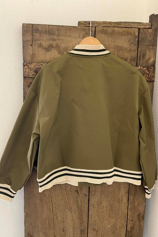 Sandy Bomber Jacket Army
