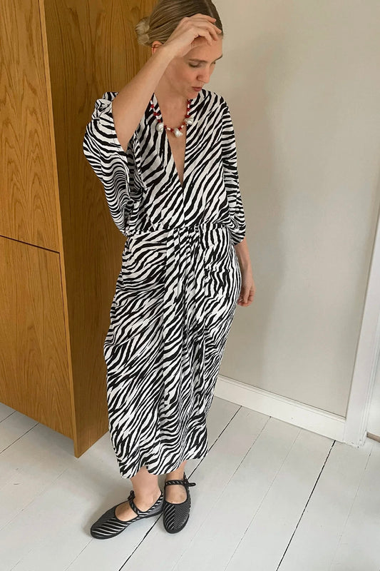 Juno Dress Zebra