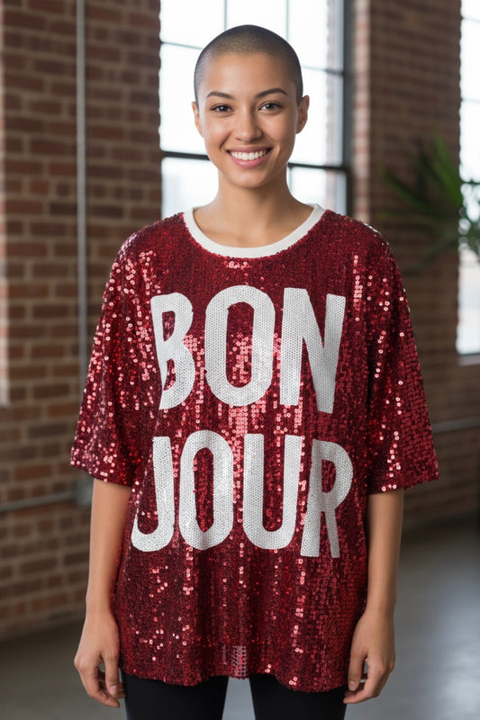 Sequins T-shirt