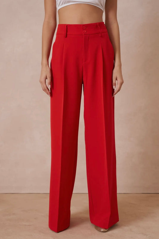 Pants Red