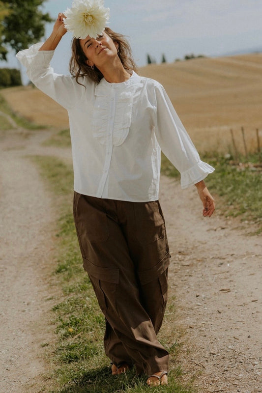 Mary Shirt White
