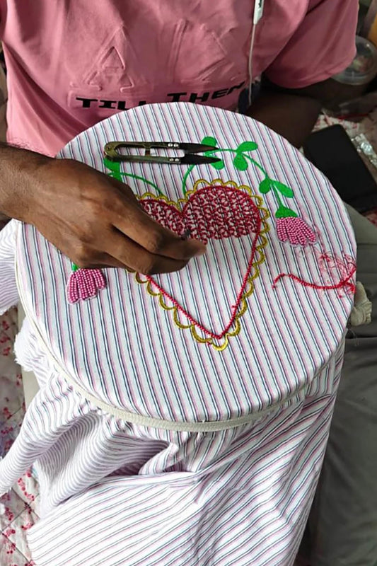 Paula Wrap Dress Purple Mix