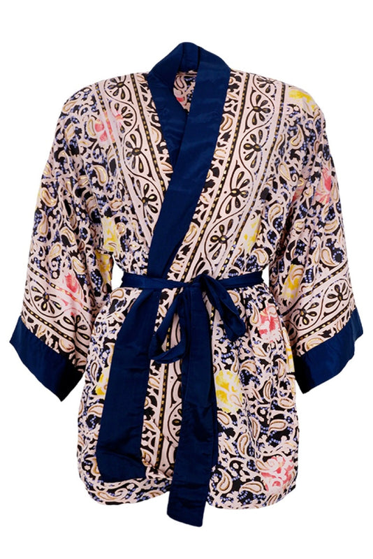 Luna Short Kimono Blue Decor