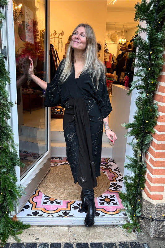 Juno Silk Sparkling Black No. 7 S/M