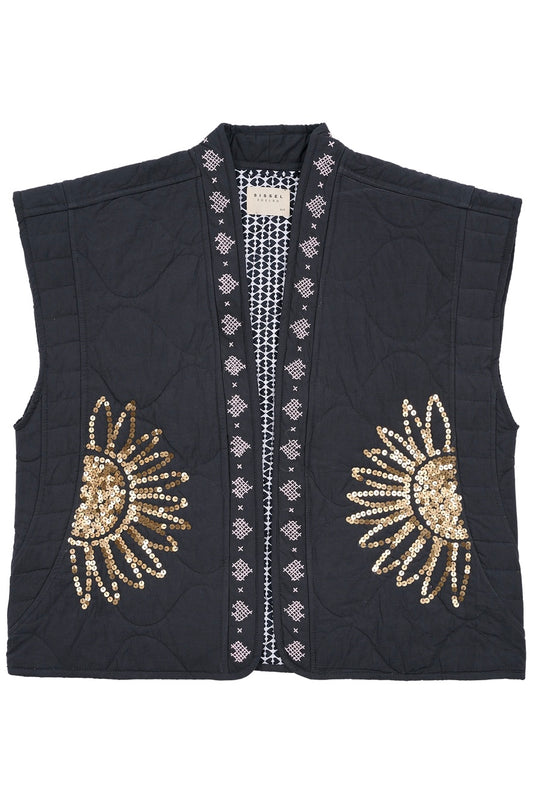 Calista Vest Asphalt