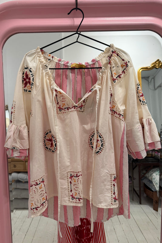 Boho Skjorte