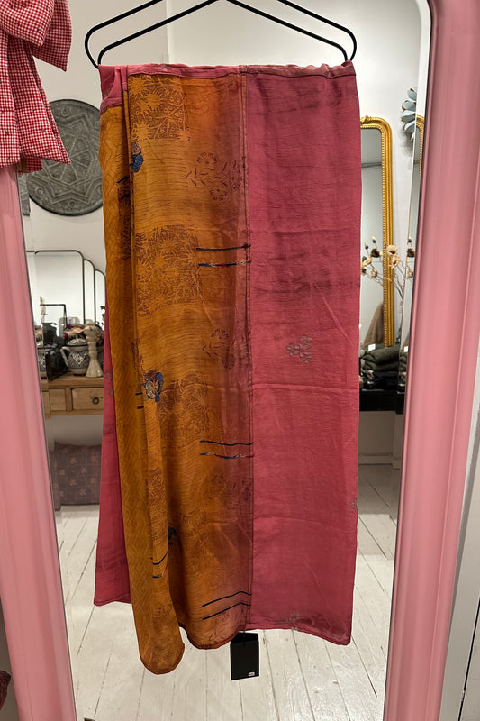 Stort Silke tørklæde