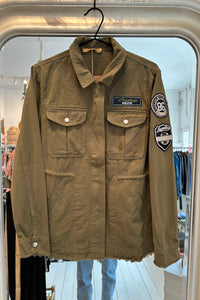 Army Jakke M/ Patches