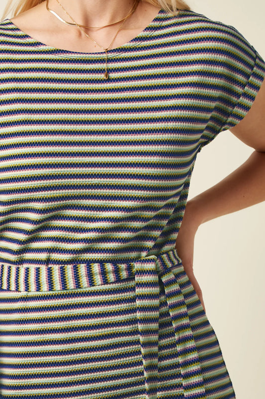 Aria Tunic Dress Stripe