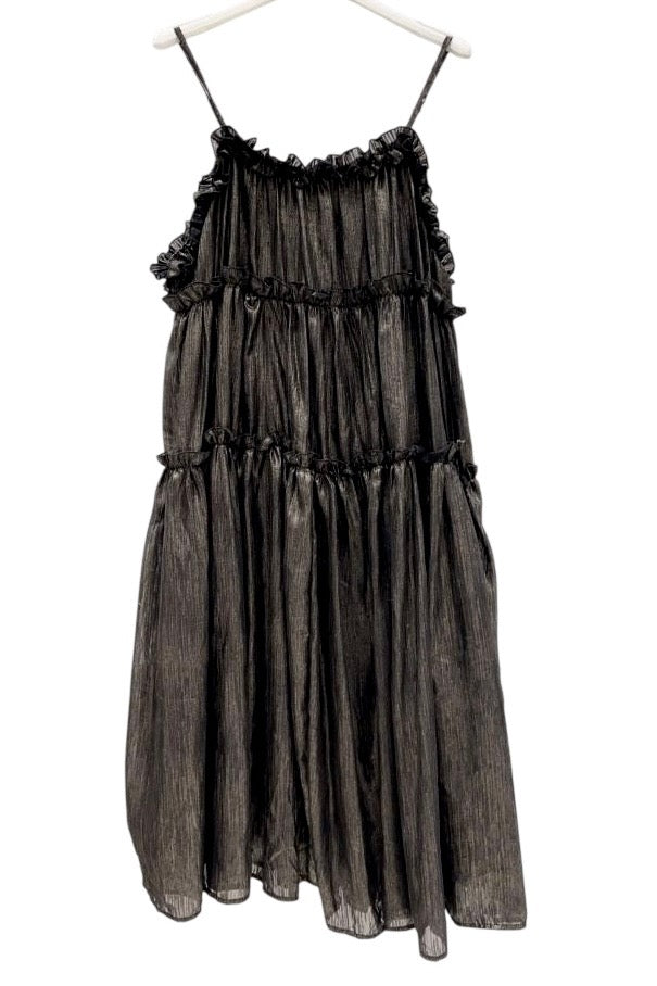 Black Glitter Dress