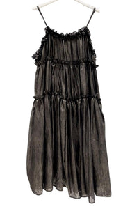 Black Glitter Dress