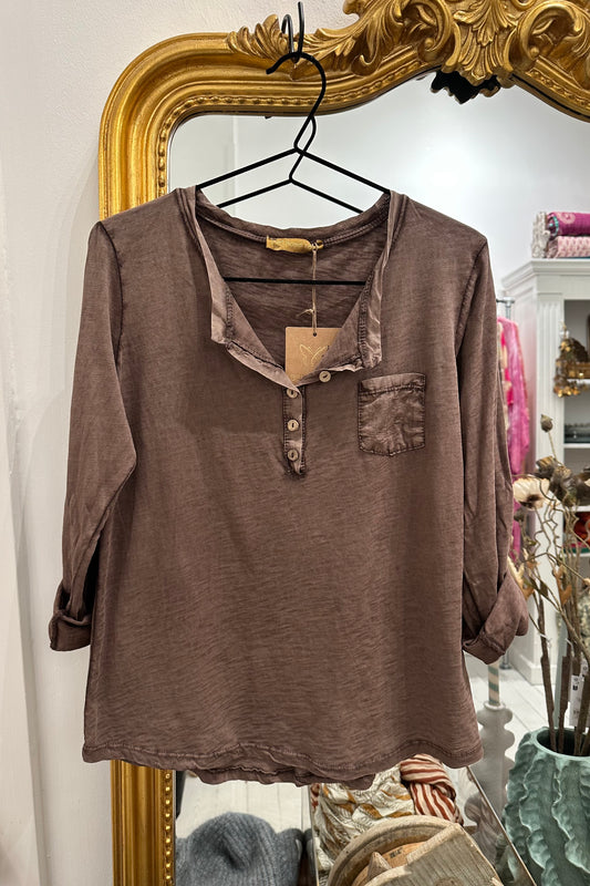 T-shirt Brown