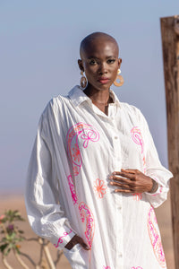 Soline Dress White