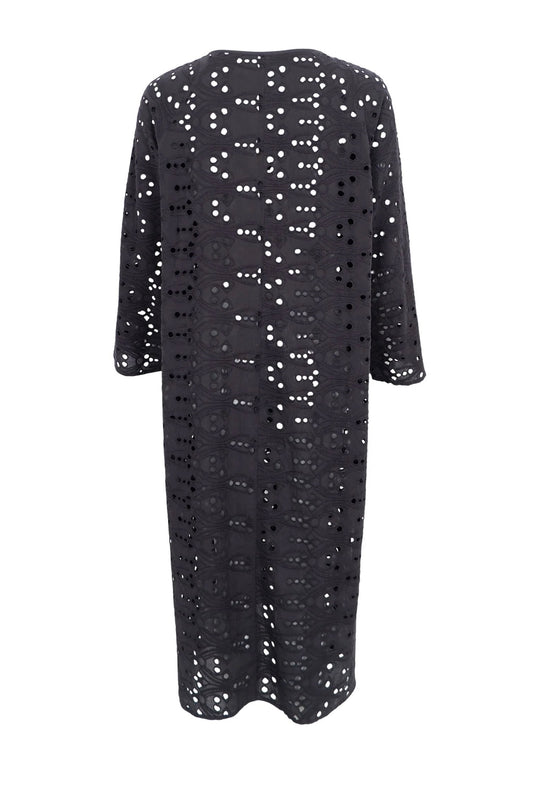 Helena Boho Dress Black