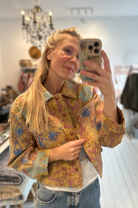 Kort Kantha Jakke No. 1