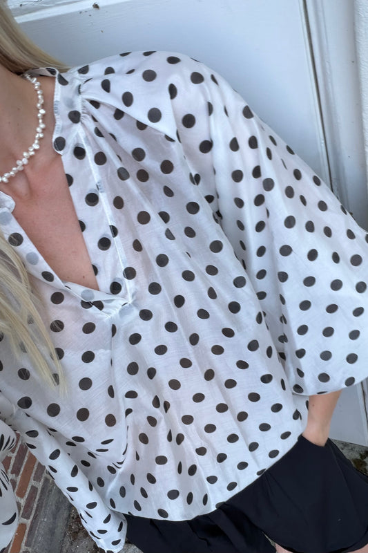 Dots white/ Black
