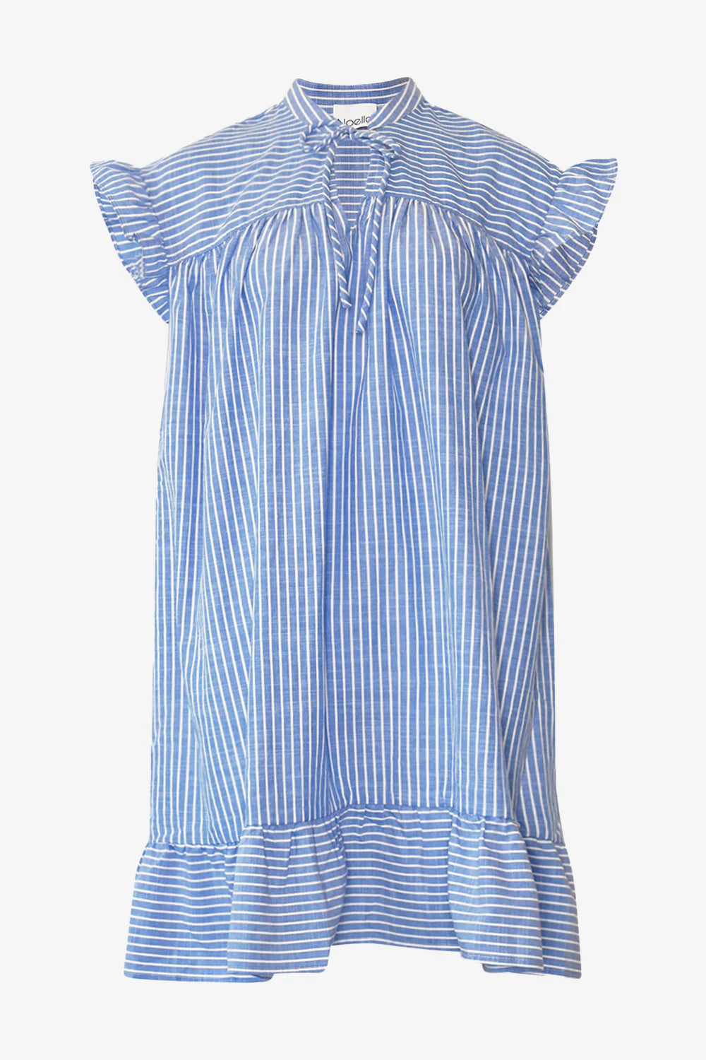 Linnea Dress Blue Stripe