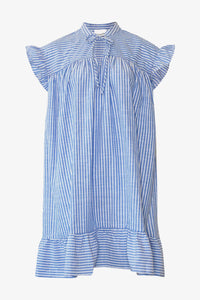 Linnea Dress Blue Stripe