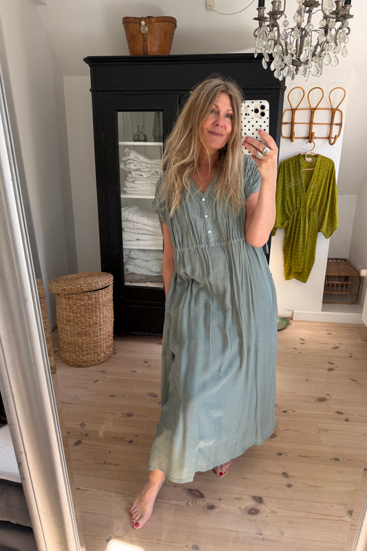 Agnes Dress Moss