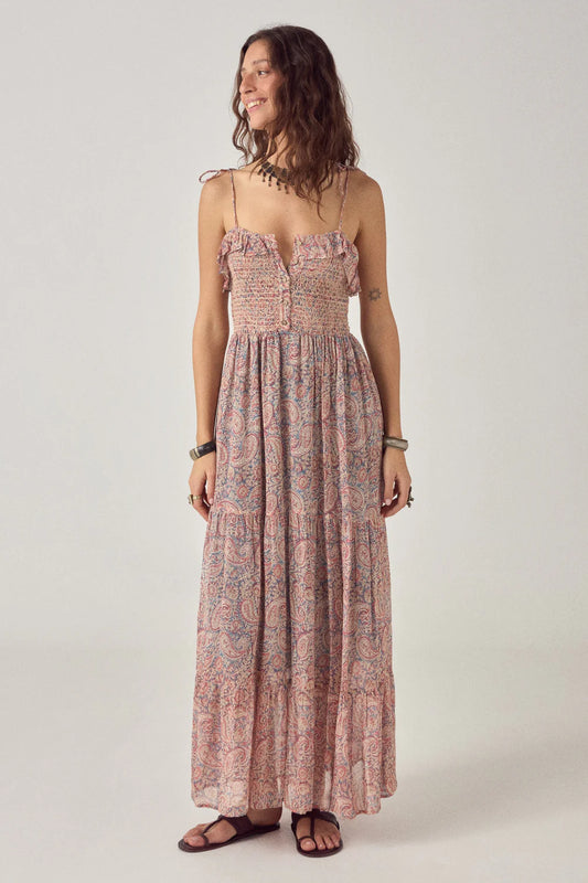 Julie Strap Dress Wild Dust