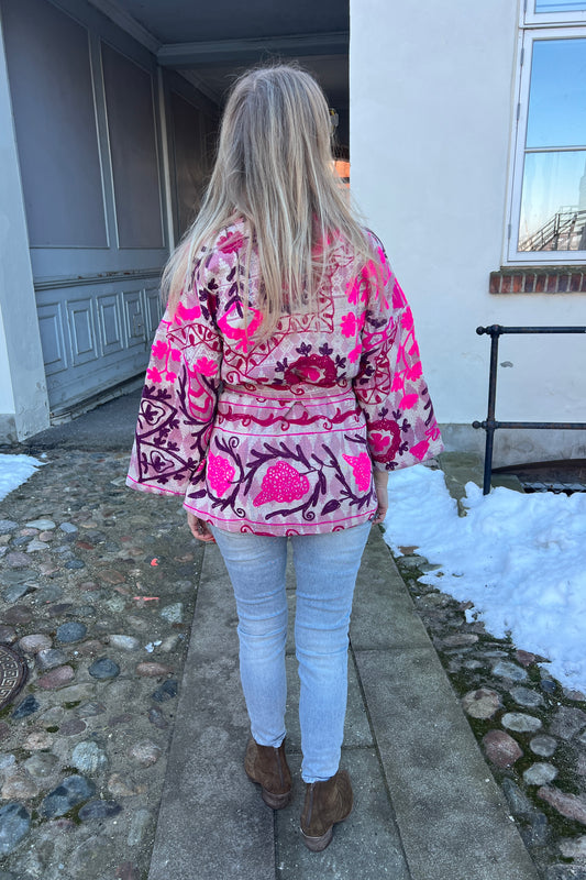 Bitten kantha jakke No. 314