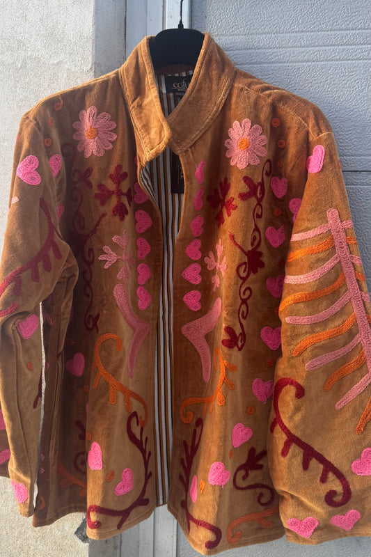 Velvet Jacket Peace ❤️