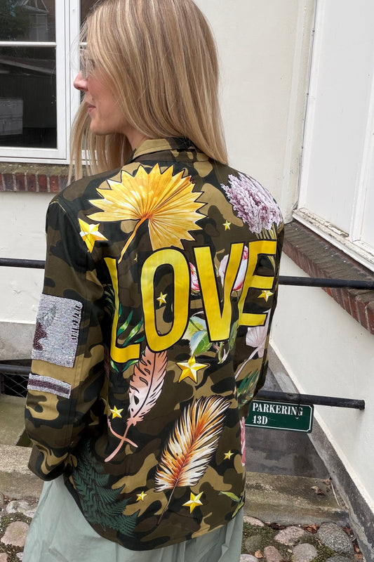 Camouflage Jakke Love