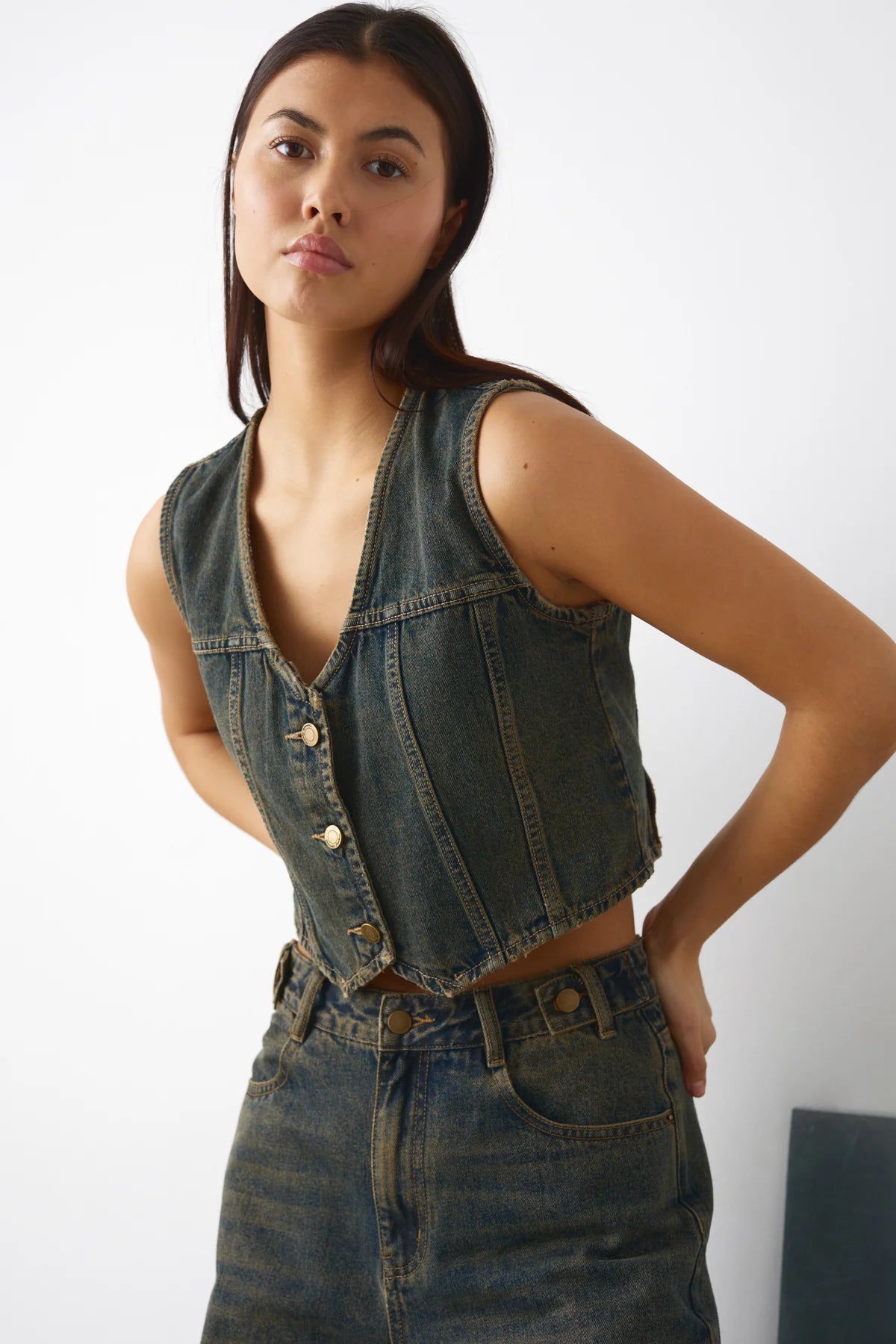 Judith Denim Vest