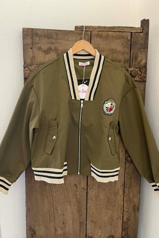 Sandy Bomber Jacket Army