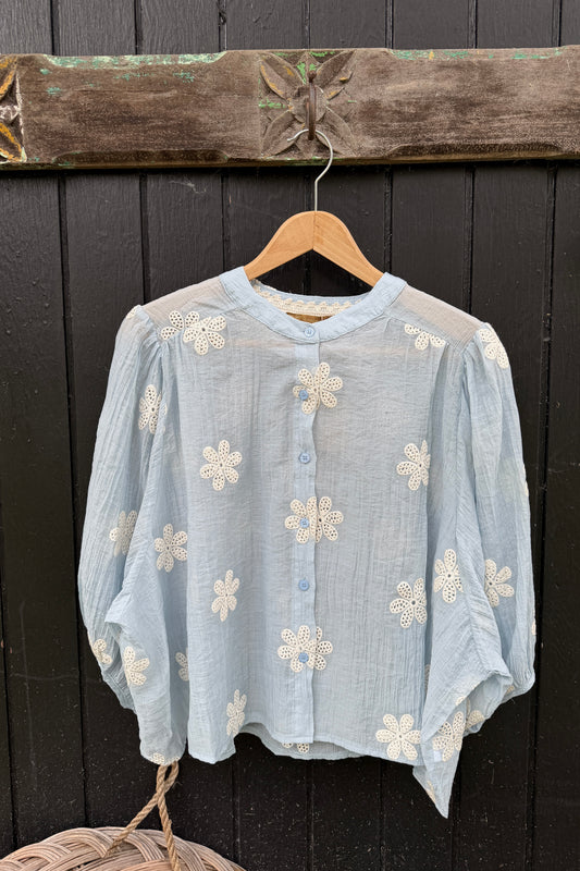Flower Sky Blue