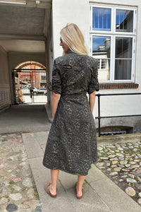 Foxy Leopard Long Dress