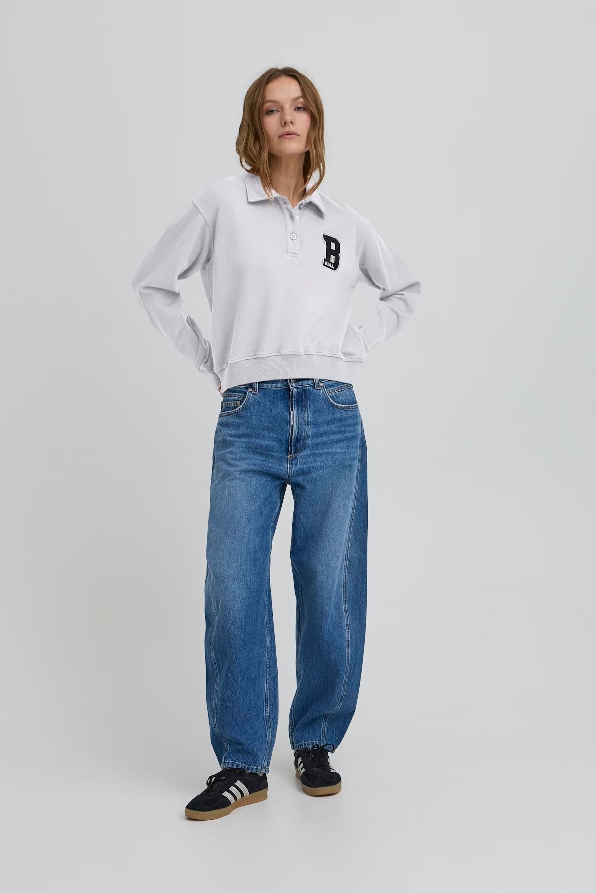 Riva Polo Shirt Grey