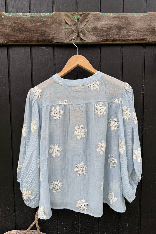 Flower Sky Blue