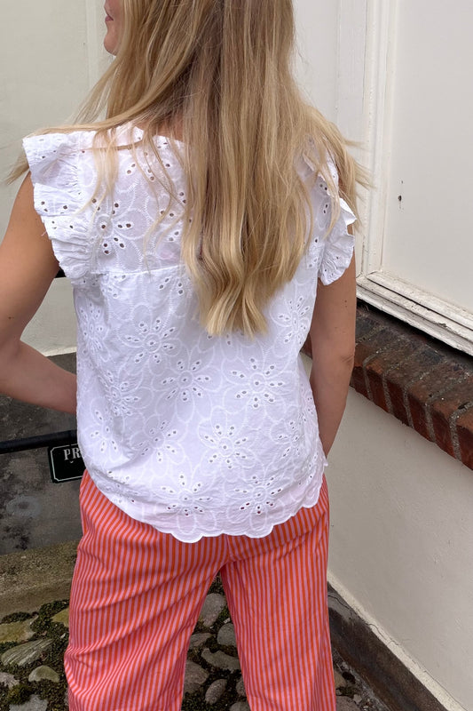 Angie Top White