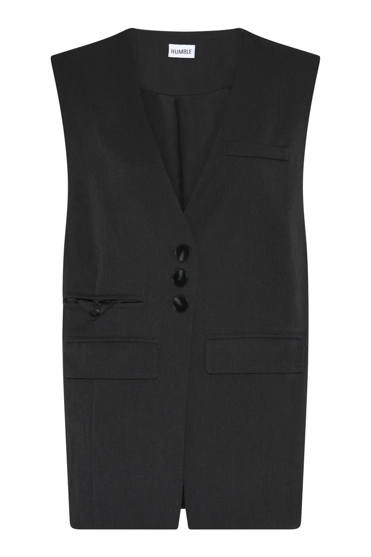 Lindsey Vest Dark Grey
