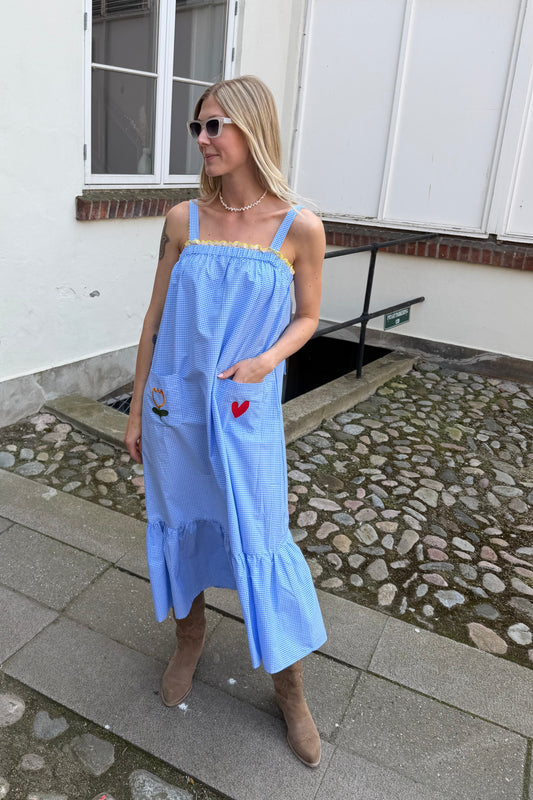 Boho Dress Blå
