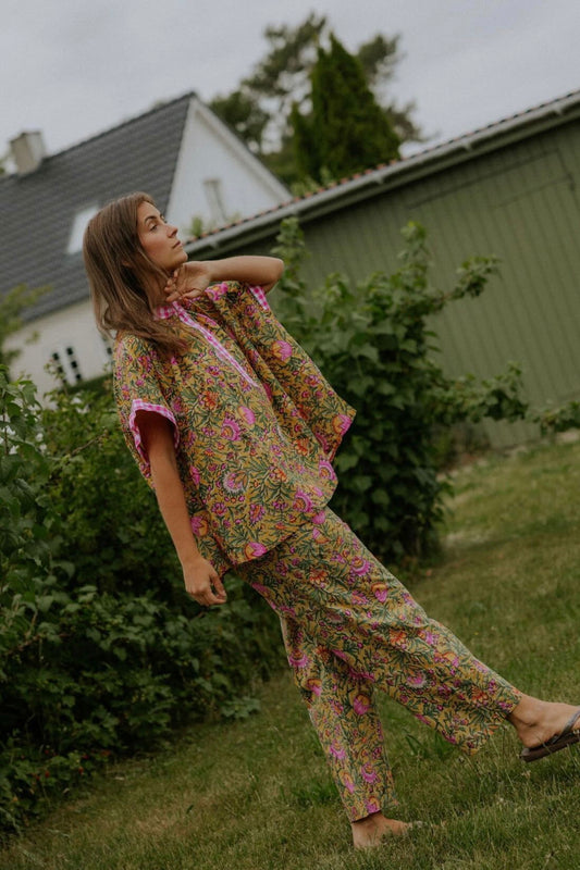 Printed Pants Giallo