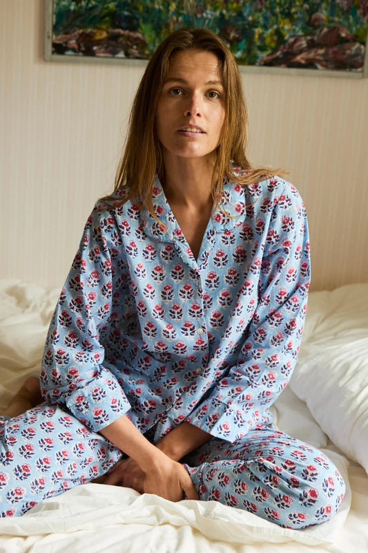 Nuit Pyjamas Set Blue Sky