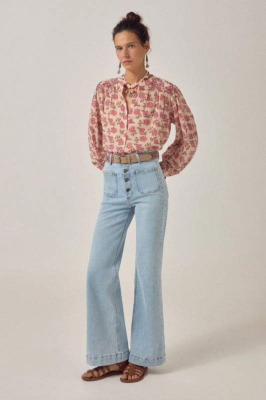 Lennox Blouse Gordon Roses