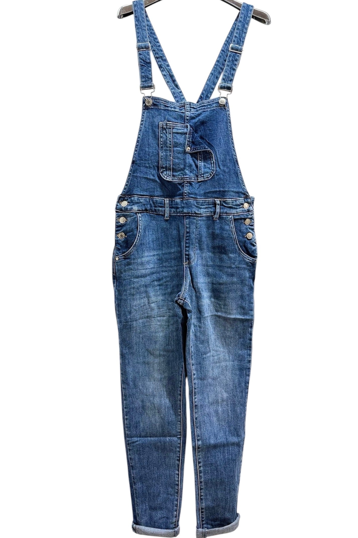 Denim overalls