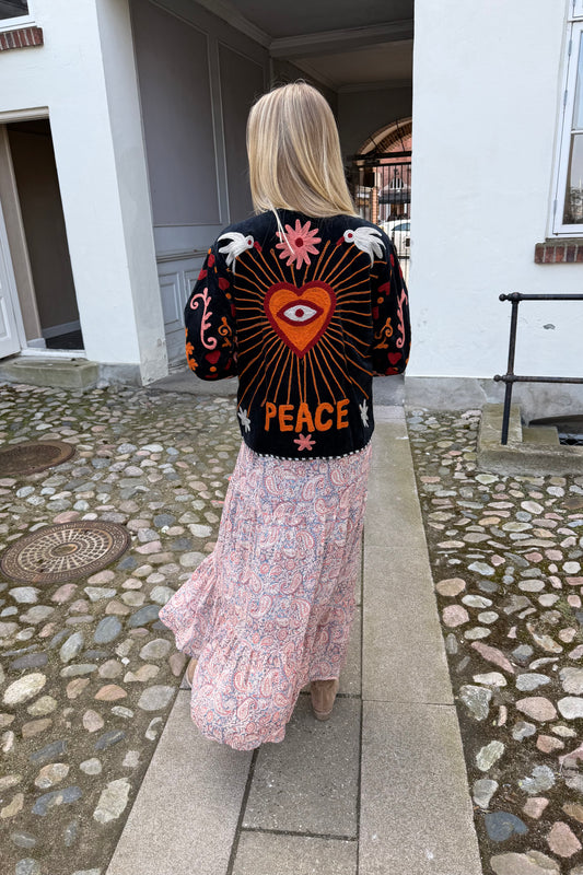 Velvet Jacket Suzani Broderi