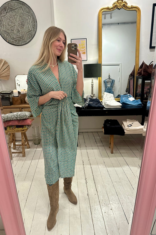 Juno dress SILK M/L no. 159