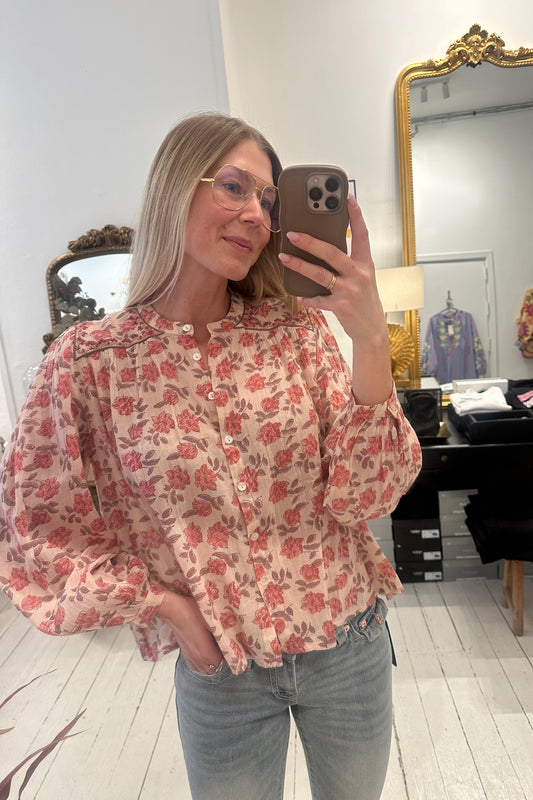 Lennox Blouse Gordon Roses