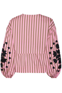 Rikke Top Pink Stripes