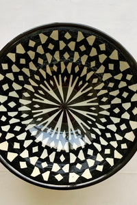Marokkansk keramikskål 25cm i dia