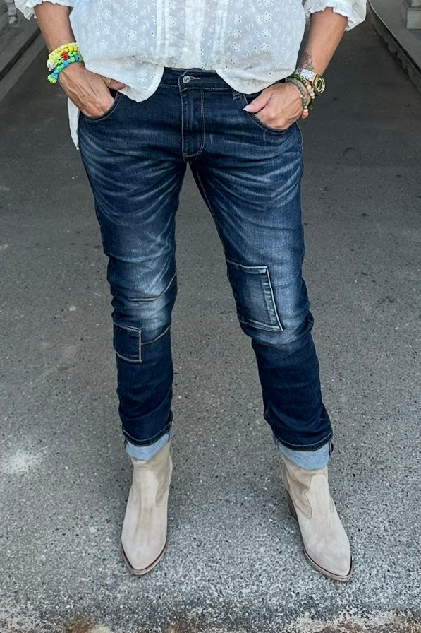 Dark jeans